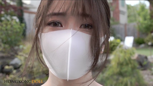 หนังเอวีไม่เซ็นเซอร์ Jav 2022 ดาวxxxฮ่องกงหน้าหวาน HongKongDoll ทำตาอ้อนควยให้กระแทกหนักๆ เจอสี้หีถี่ๆน้ำเงี่ยนไหลท่วมควย